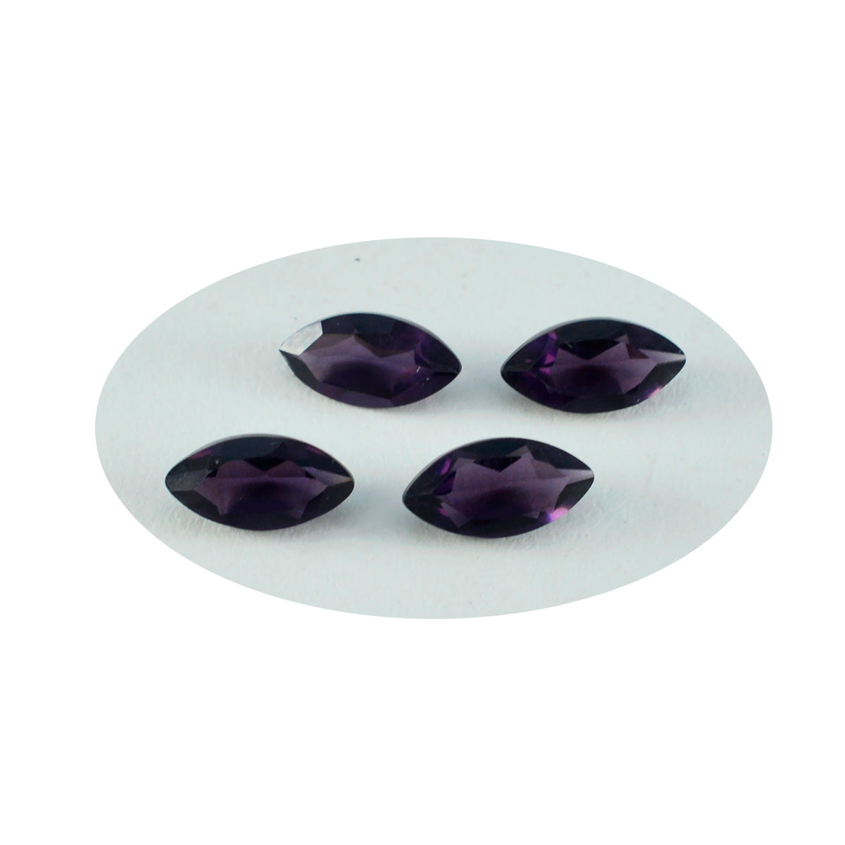 riyogems 1 шт. фиолетовый аметист cz граненый 9x18 мм форма маркиза, довольно качественный свободный драгоценный камень