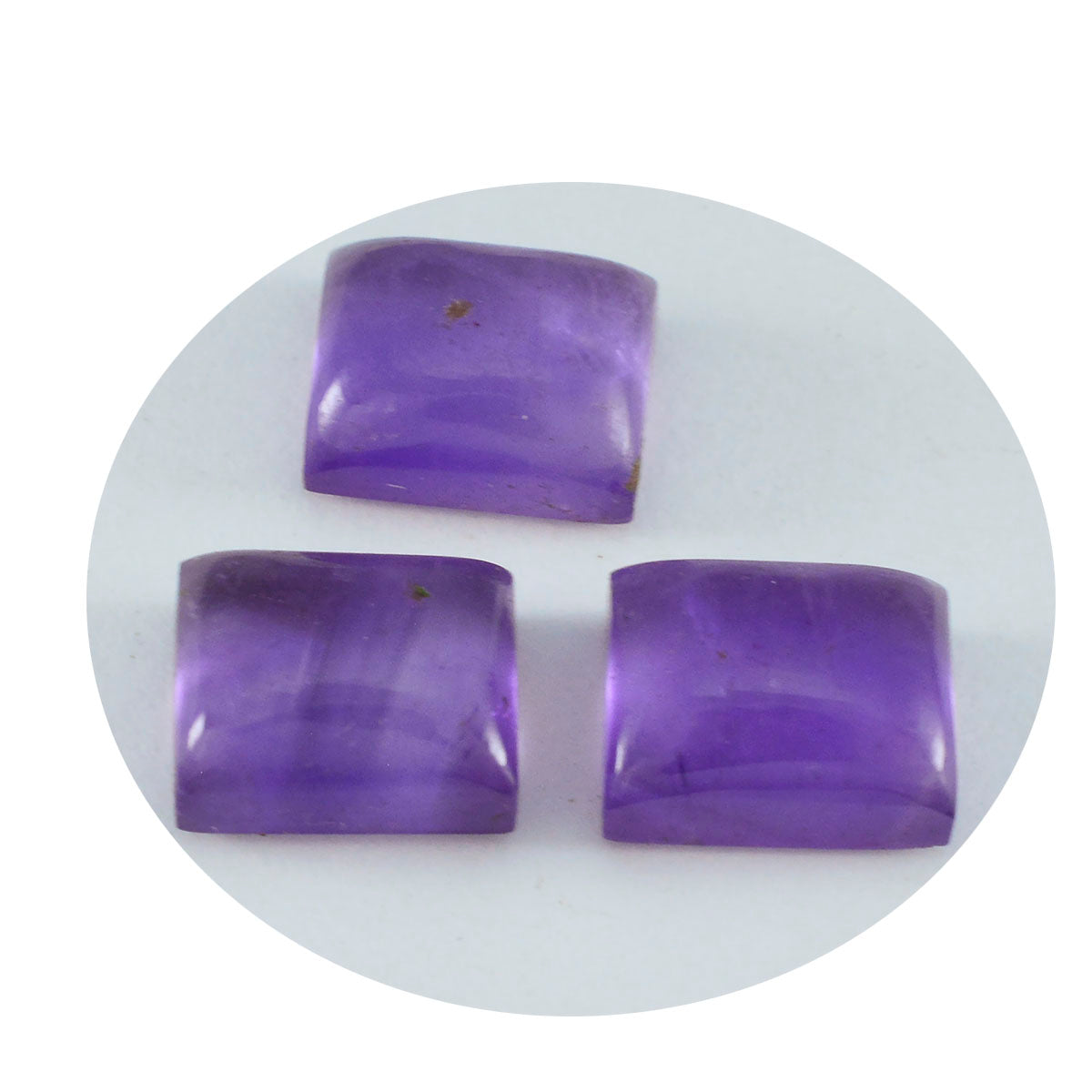 riyogems 1 шт. фиолетовый аметист кабошон 10x14 мм восьмиугольной формы сладкий качественный свободный камень
