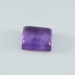 Riyogems 1PC Purple Amethyst Cabochon 12x16 mm Octagon Shape superb Quality Loose Gemstone