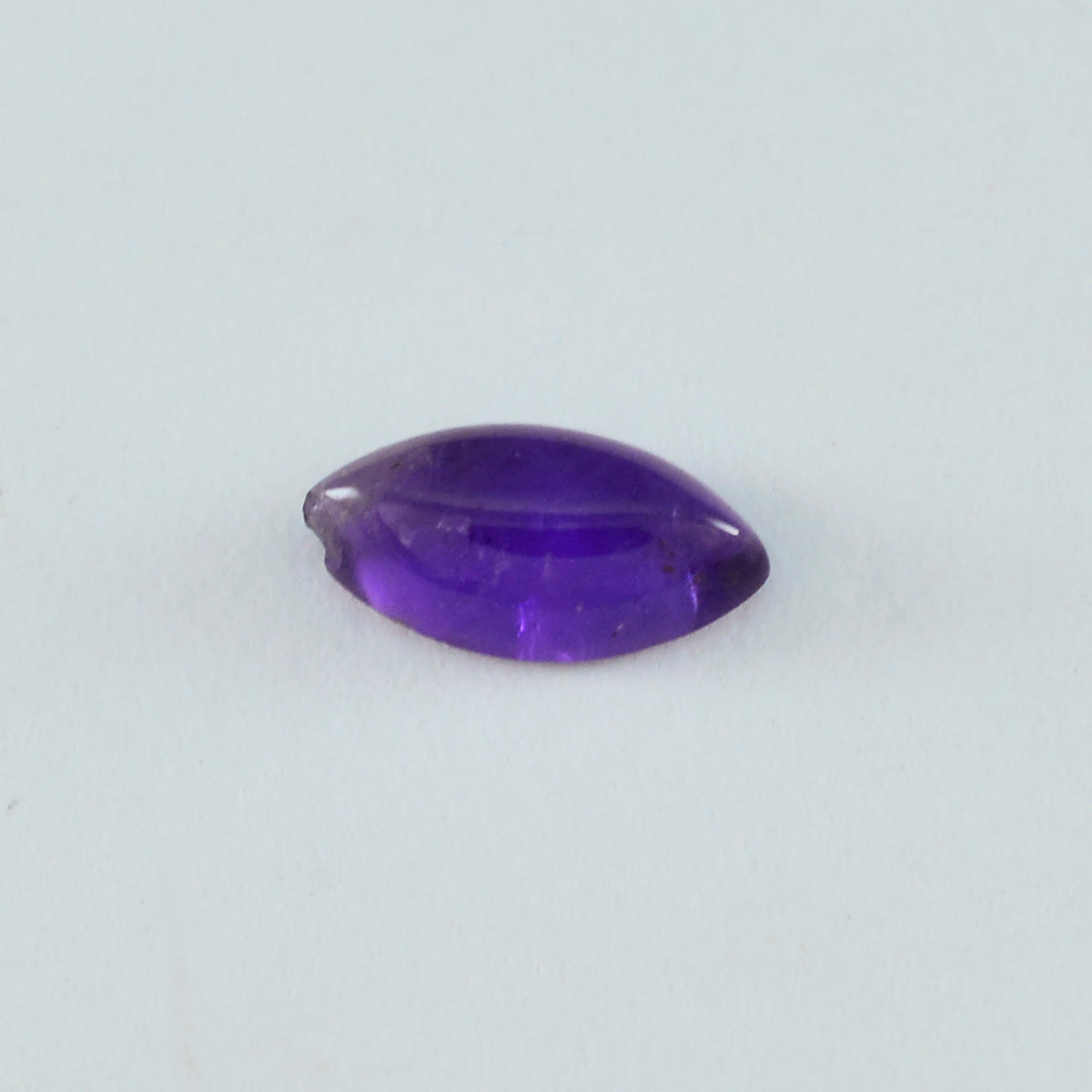 Riyogems 1PC Purple Amethyst Cabochon 7x14 mm Marquise Shape A Quality Loose Gem