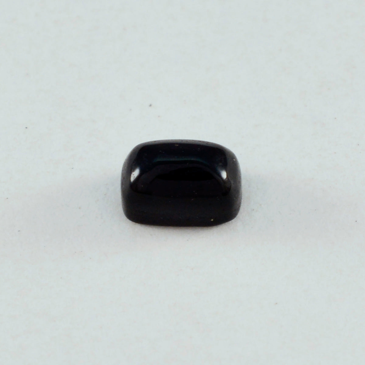 Riyogems 1PC zwarte onyx cabochon 7x9 mm achthoekige vorm uitstekende kwaliteit losse steen