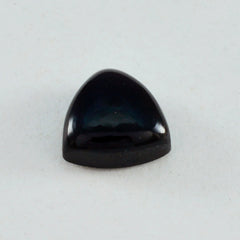 riyogems 1 шт., черный оникс, кабошон 14x14 мм, форма триллиона, красивое качество, свободный драгоценный камень
