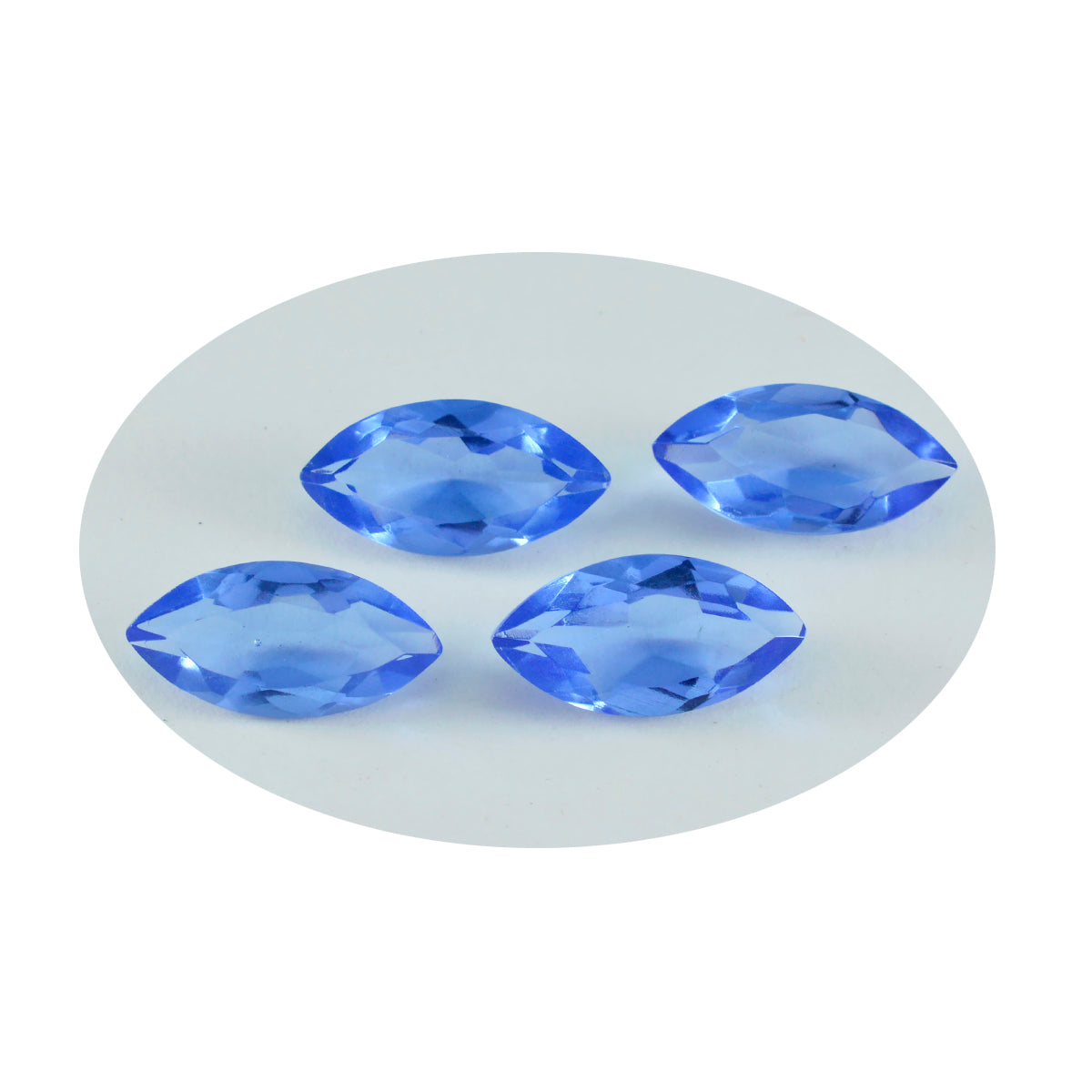 riyogems 1шт синий сапфир cz ограненный 10x20 мм форма маркиза качественный сыпучий драгоценный камень