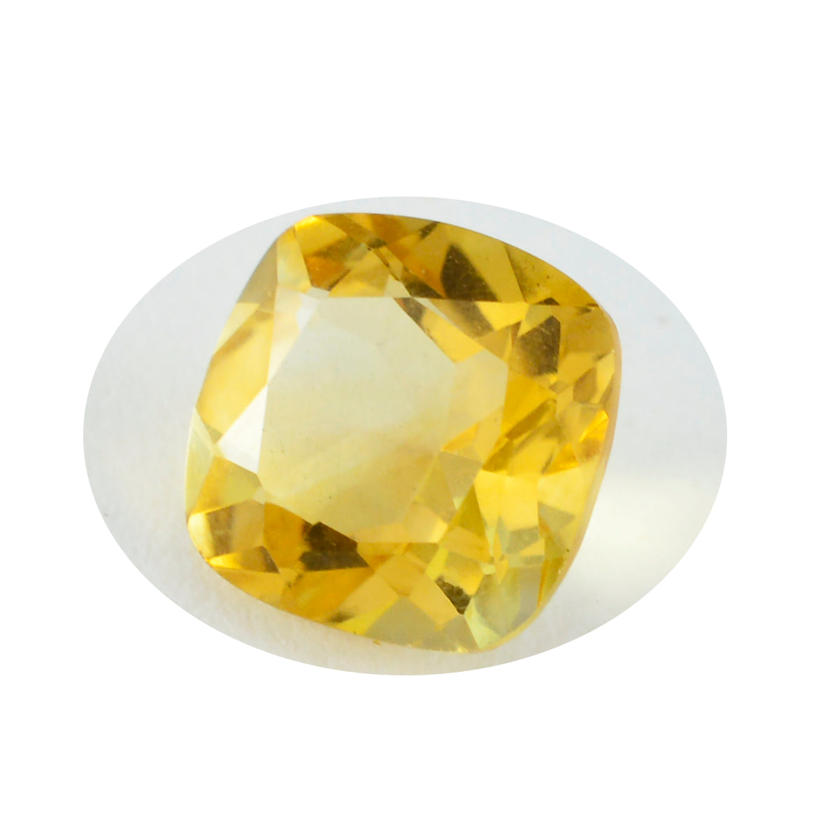 riyogems 1 шт. настоящий желтый цитрин ограненный 12x12 мм в форме подушки красивый качественный драгоценный камень