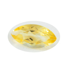 riyogems 1 st naturlig gul citrin fasetterad 9x18 mm marquise form a1 kvalitetssten