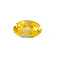 riyogems 1pc véritable citrine jaune à facettes 7x9mm forme ovale jolie qualité pierre précieuse en vrac