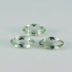 riyogems 1шт зеленый аметист ограненный 10x20 мм форма маркиза отличное качество свободный драгоценный камень