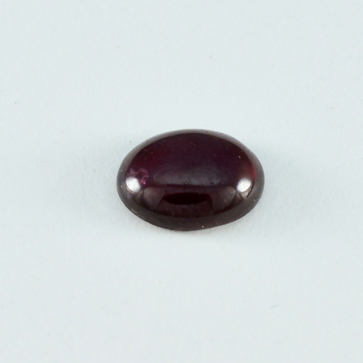 riyogems 1pc cabochon grenat rouge 10x14 mm forme ovale pierre précieuse de qualité étonnante