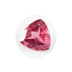 Riyogems 1PC Genuine Red Garnet Faceted 13x13 mm Trillion Shape beauty Quality Gemstone
