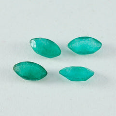 riyogems 1 шт. натуральная зеленая яшма ограненная 7x14 мм форма маркиза красивые качественные драгоценные камни