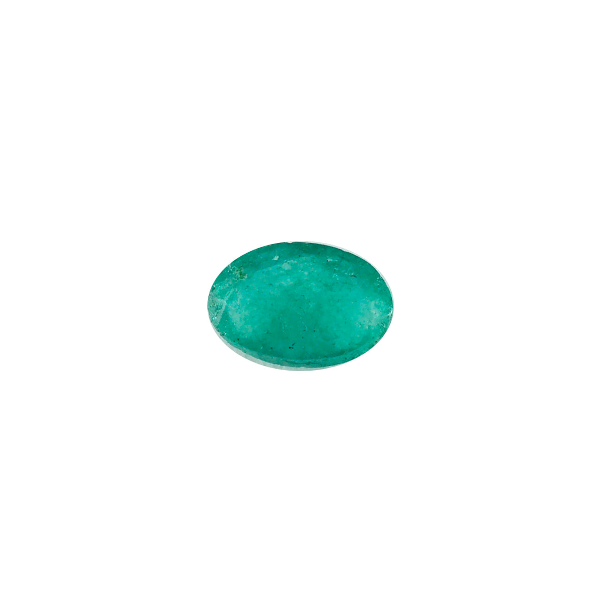 Riyogems 1PC Genuine Green Jasper Faceted 8x10 mm Oval Shape startling Quality Stone