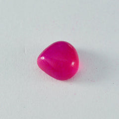 riyogems 1pc red jasper cabochon 10x10 mm heart shape lovely quality loose stone