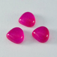 Riyogems 1PC Red Jasper Cabochon 12x12 mm Heart Shape fantastic Quality Gems