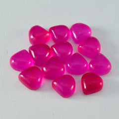 Riyogems 1 pieza cabujón de jaspe rojo 4x4 mm forma de corazón gema de buena calidad