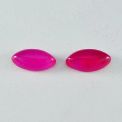 Riyogems 1PC Red Jasper Cabochon 10x20 mm Marquise Shape cute Quality Gems