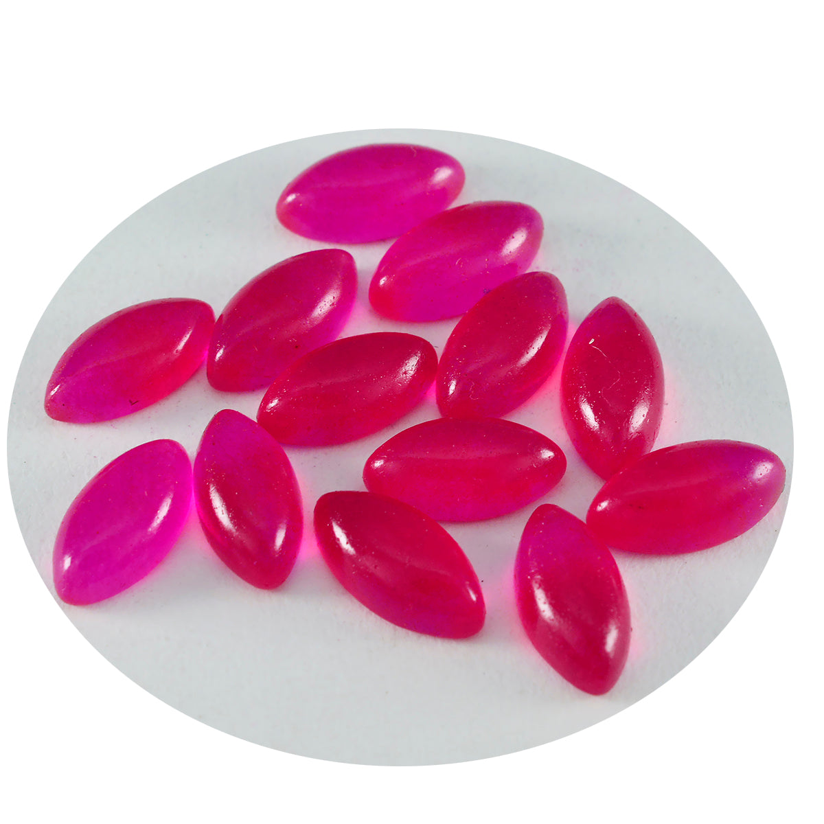 riyogems 1 pz cabochon di diaspro rosso 4x8 mm forma marquise pietra preziosa di meravigliosa qualità