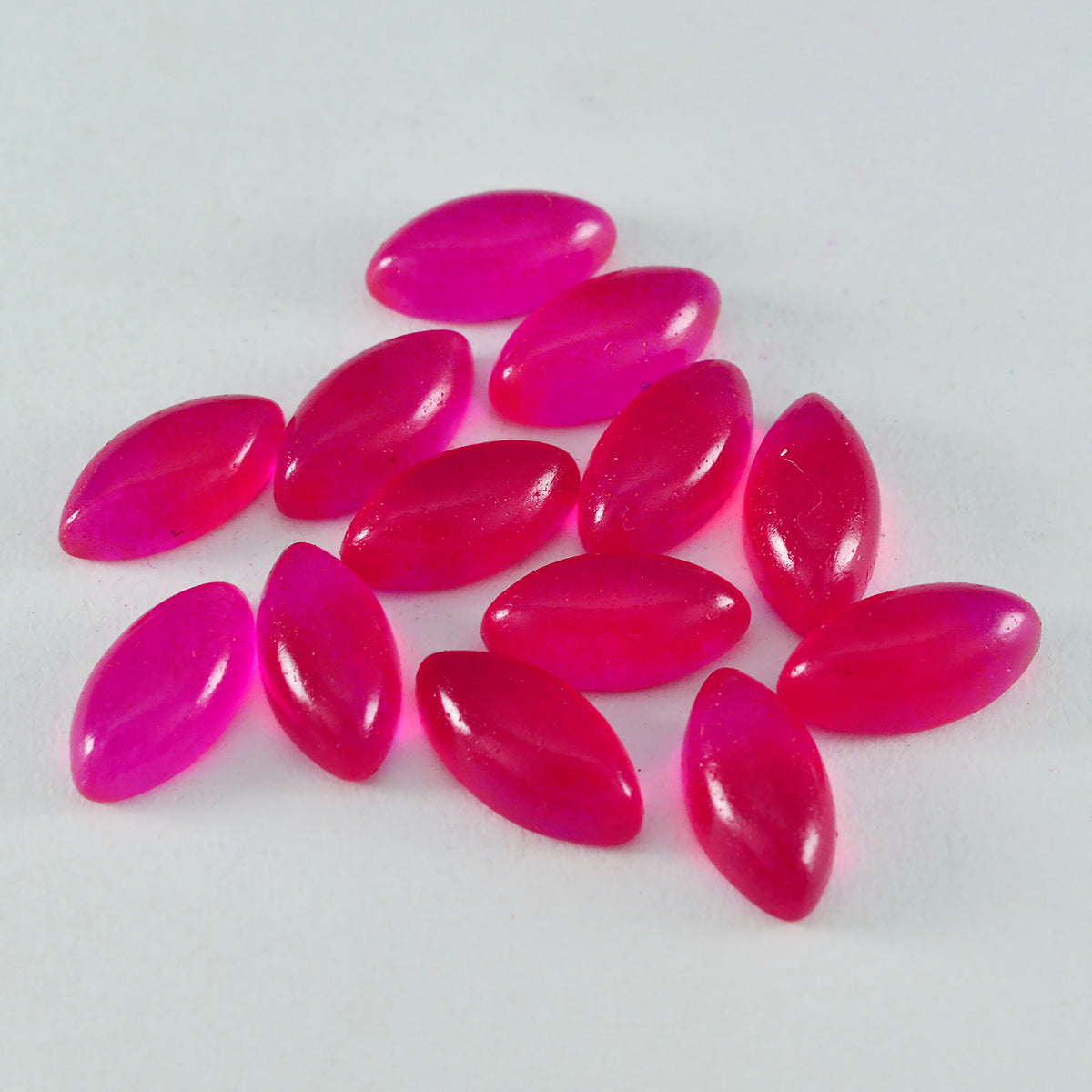 riyogems 1 cabochon de jaspe rouge 4x8 mm forme marquise pierre précieuse de merveilleuse qualité