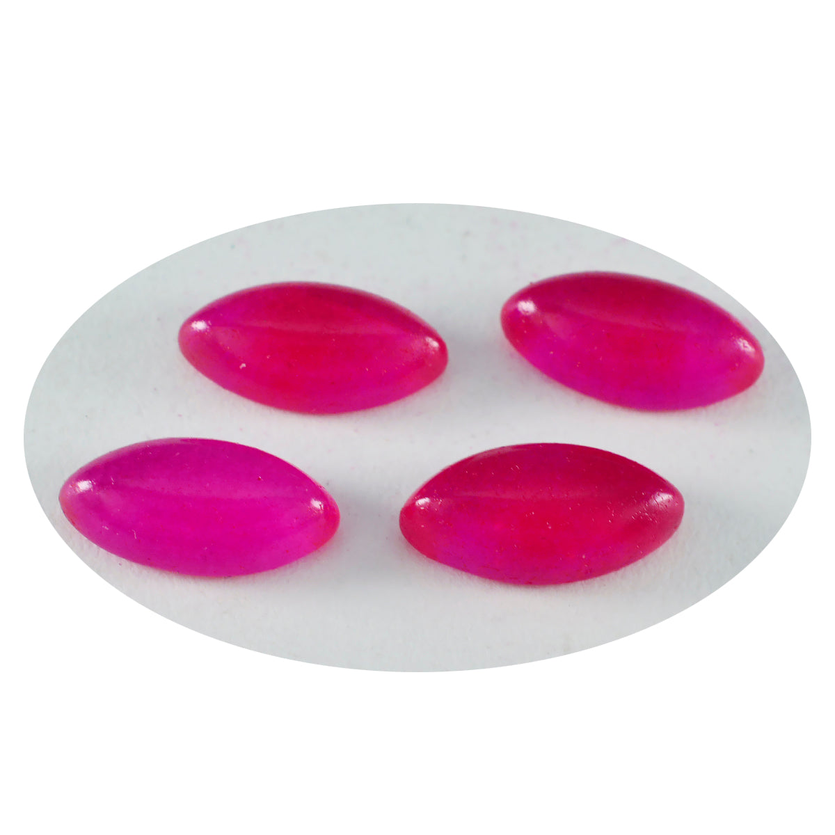 riyogems 1pc cabochon de jaspe rouge 9x18 mm forme marquise gemme de qualité incroyable