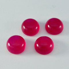 Riyogems 1PC Red Jasper Cabochon 13x13 mm Round Shape amazing Quality Loose Gems