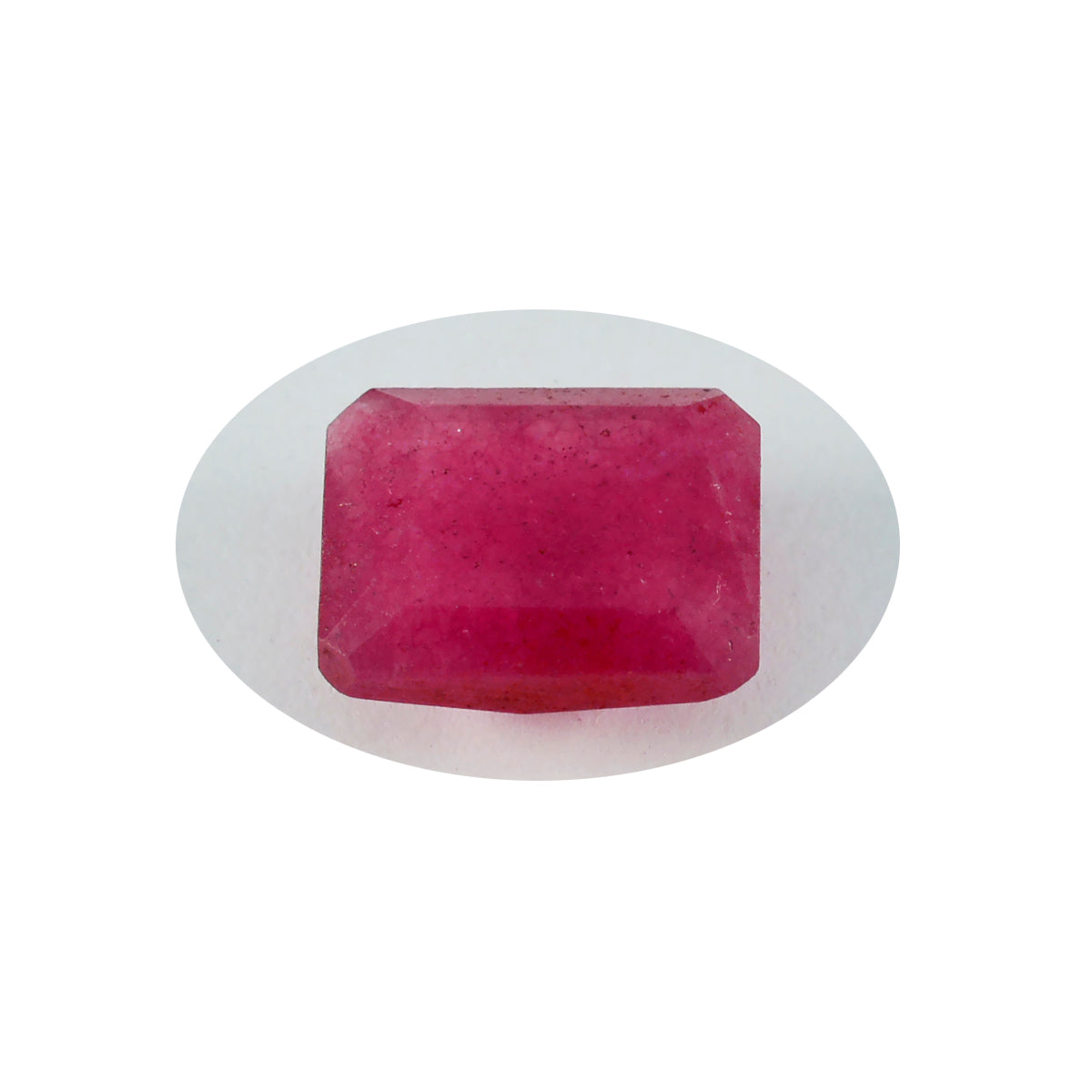Riyogems 1PC Real Red Jasper Faceted 5x7 mm Octagon Shape A1 Quality Gems