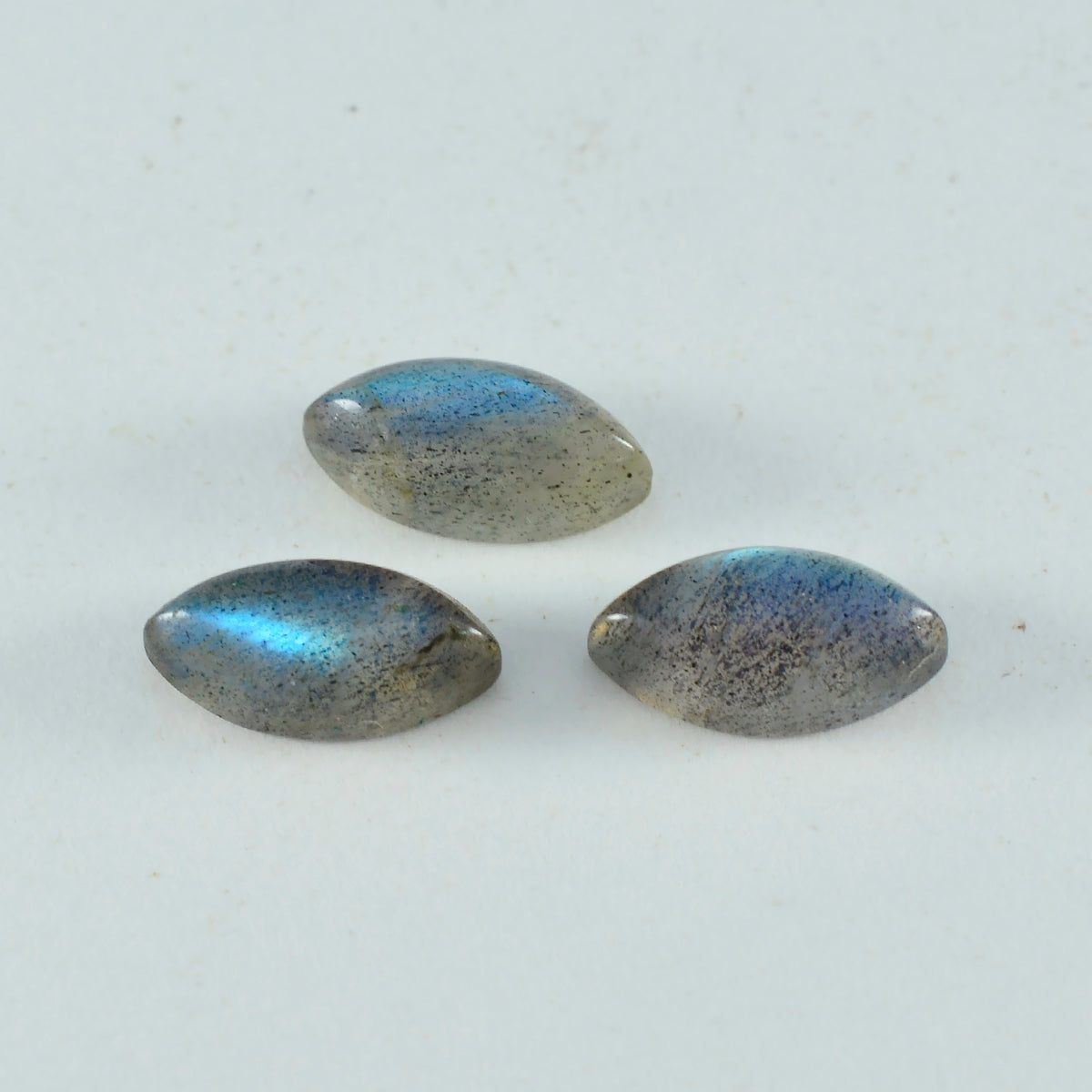 riyogems 1 шт. серый лабрадор кабошон 9x18 мм форма маркиза отличное качество свободный драгоценный камень