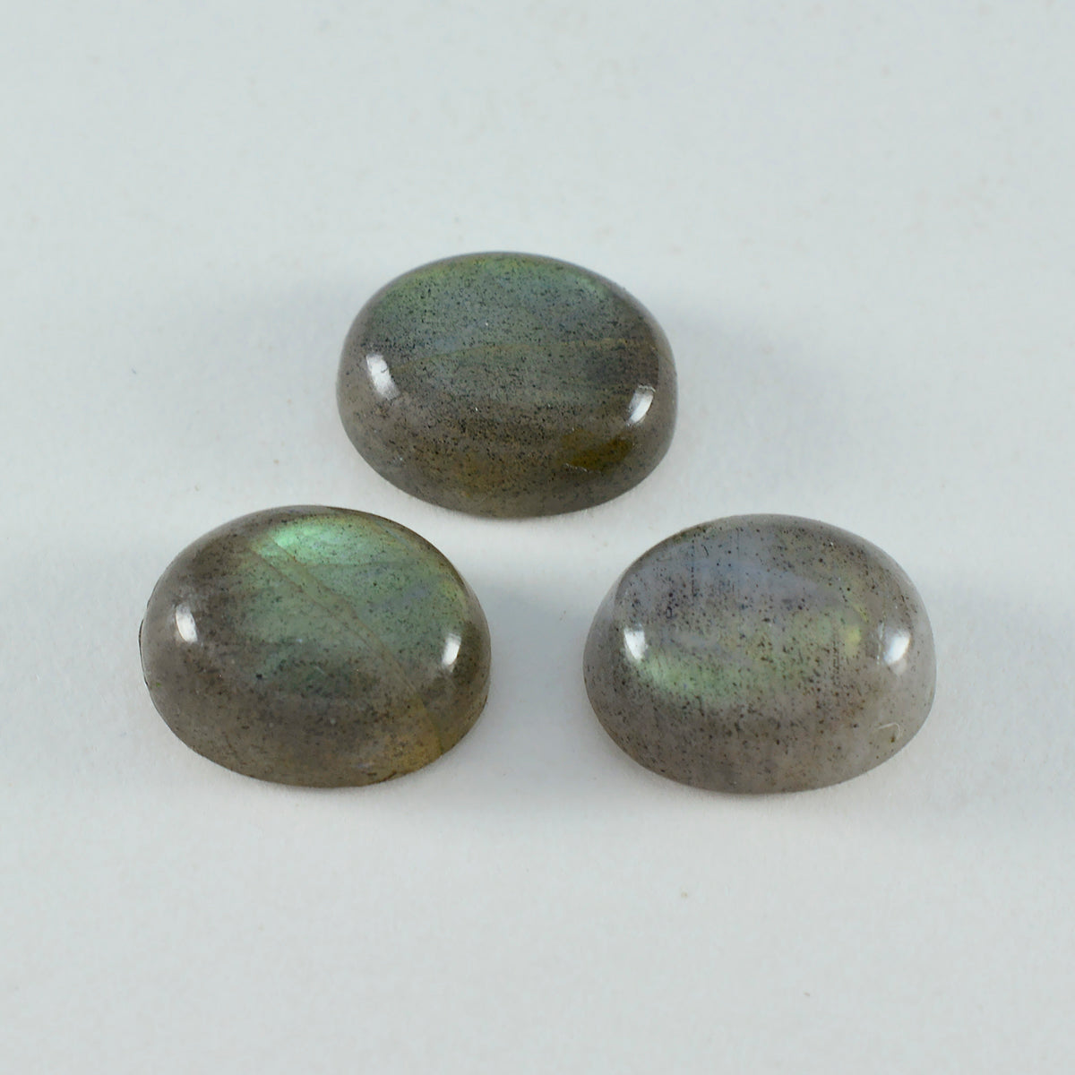 riyogems 1pc grey labradorite cabochon 7x9 mm oval shape attractive quality stone