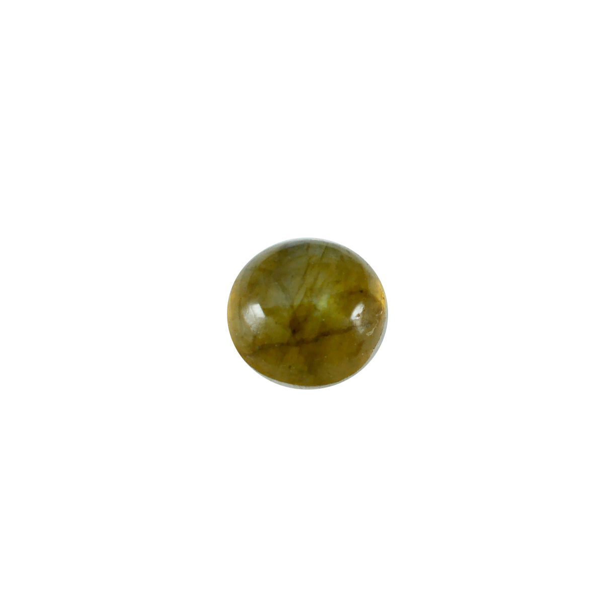 Riyogems 1PC Grey Labradorite Cabochon 12x12 mm Round Shape A+ Quality Gems