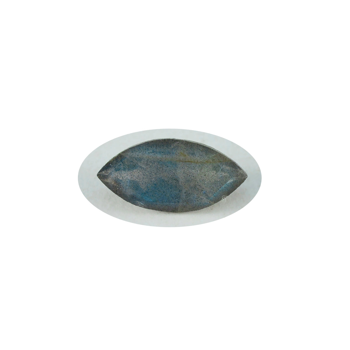 riyogems 1pz labradorite grigia naturale sfaccettata 11x22 mm forma marquise gemme di qualità aaa