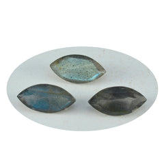 riyogems 1шт настоящий серый лабрадор ограненный 9x18 мм форма маркиза качественный сыпучий драгоценный камень
