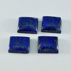 Riyogems 1PC Blue Lapis Lazuli Cabochon 12x16 mm Octagon Shape cute Quality Stone