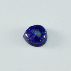 Riyogems 1PC Blue Lapis Lazuli Cabochon 15x15 mm Heart Shape handsome Quality Loose Stone