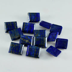 Riyogems 1PC Genuine Blue Lapis Lazuli Faceted 10x14 mm Octagon Shape pretty Quality Gem