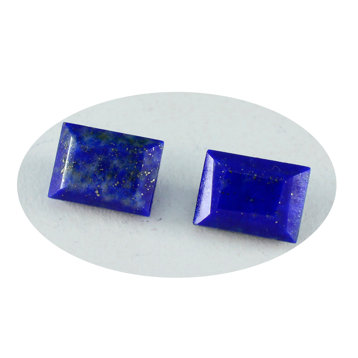 riyogems 1pc natural blue lapis lazuli faceted 9x11 mm octagon shape nice looking quality loose stone