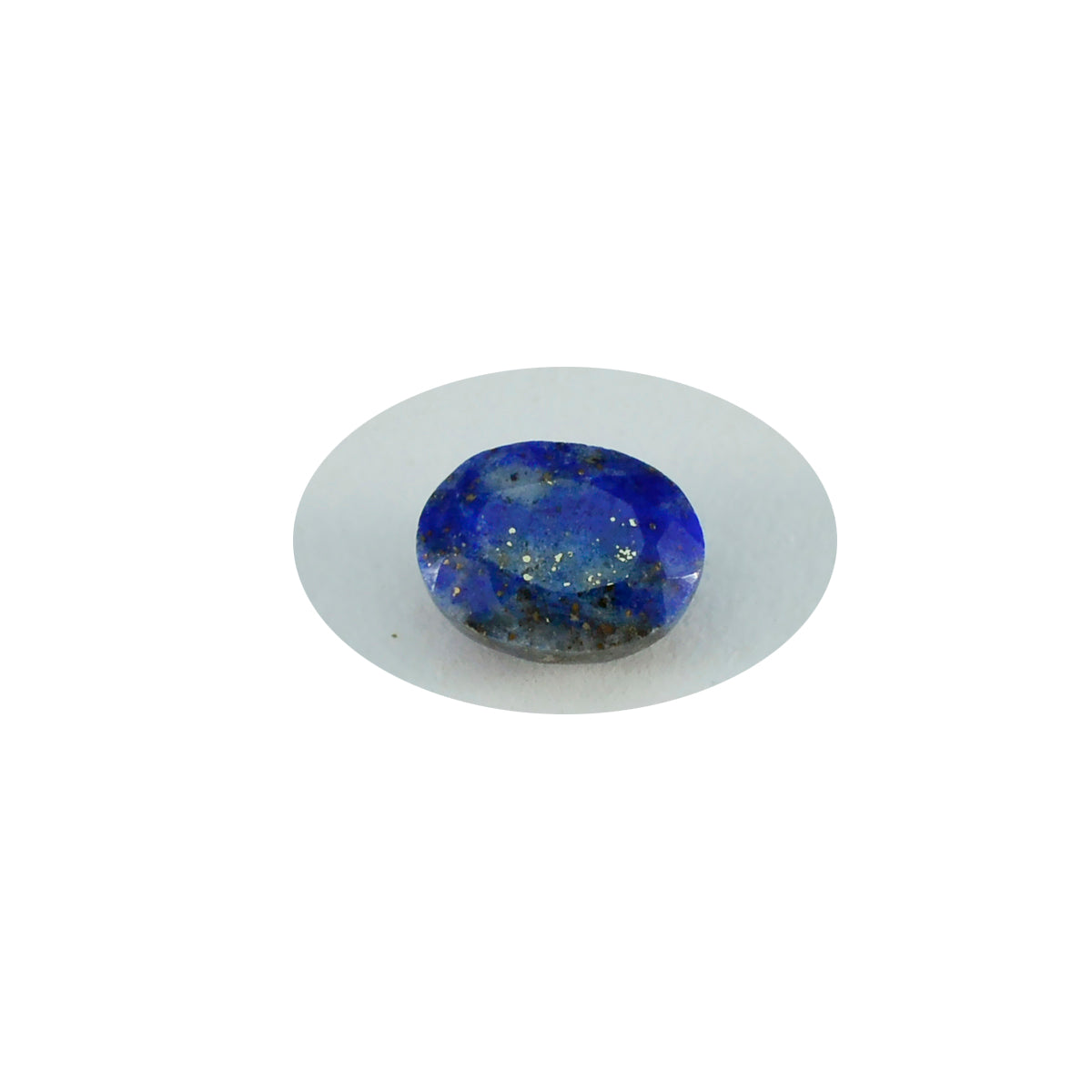riyogems 1st äkta blå lapis lazuli facetterad 3x5 mm oval form attraktiv kvalitet lös ädelsten