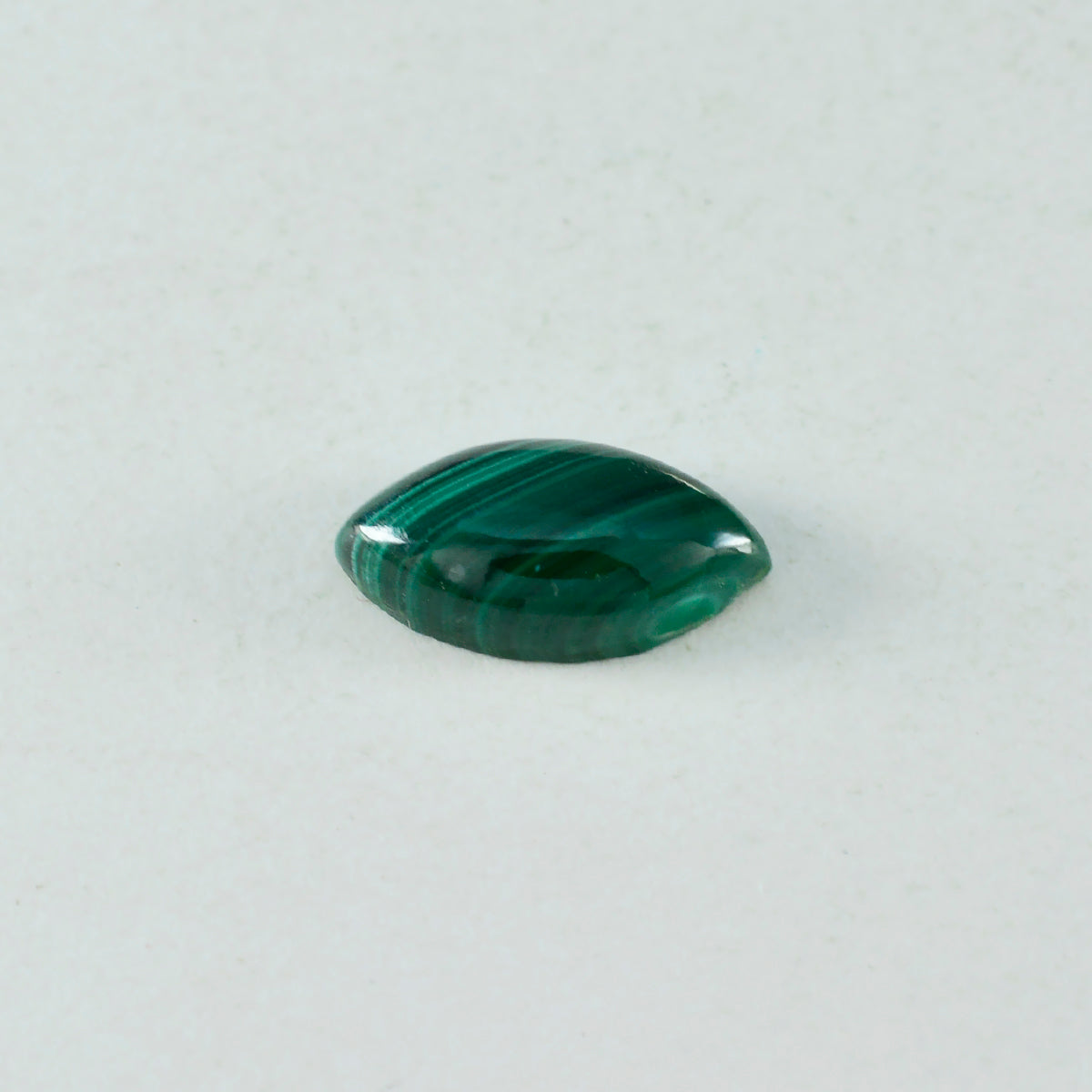 riyogems 1 st grön malakit cabochon 11x22 mm marquise form häpnadsväckande kvalitet lös sten