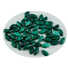 riyogems 1шт зеленый малахит кабошон 4x8 мм форма маркиза отличное качество свободный драгоценный камень