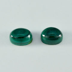 Riyogems 1PC Green Malachite Cabochon 5x7 mm Oval Shape superb Quality Gems