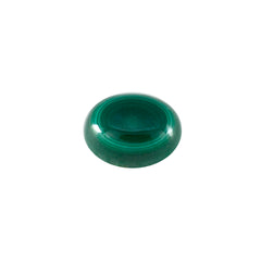 Riyogems 1pc cabochon de malachite verte 9x11mm forme ovale jolie qualité pierres précieuses en vrac