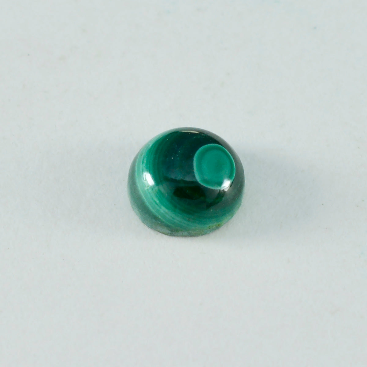 riyogems 1 pieza cabujón de malaquita verde 11x11 mm forma redonda gemas de gran calidad