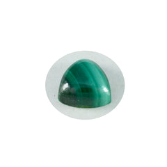 riyogems 1pc グリーン マラカイト カボション 9x9 mm 兆の形の見栄えの良い品質のルース宝石