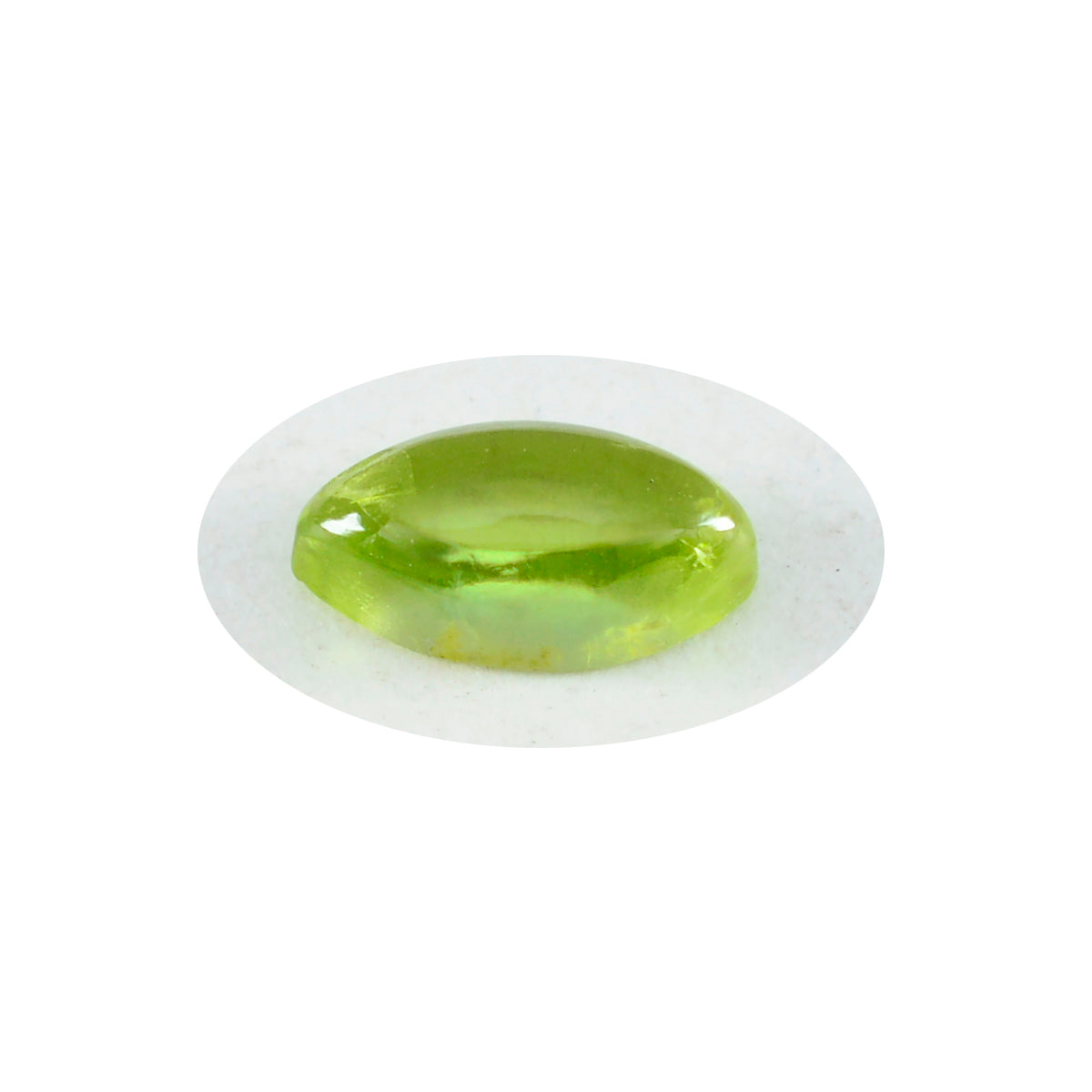 Riyogems 1PC Green Peridot Cabochon 8x16 mm Marquise Shape nice-looking Quality Gems