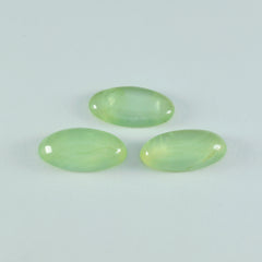 riyogems 1pc cabochon in prehnite verde 8x16 mm forma marquise pietra preziosa sciolta di qualità eccezionale