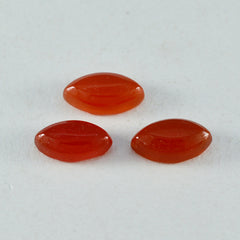 riyogems 1st röd onyx cabochon 9x18 mm marquise form fantastisk kvalitets pärla