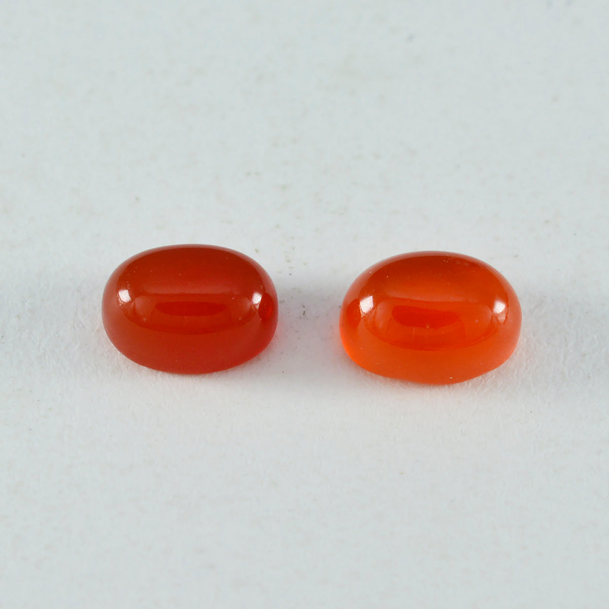 Riyogems 1PC Red Onyx Cabochon 9x11 mm Oval Shape A1 Quality Gems