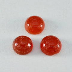 Riyogems 1PC Red Onyx Cabochon 13x13 mm Round Shape amazing Quality Loose Gemstone