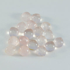 riyogems 1 шт. розовый кварц кабошон 4x4 мм в форме сердца милые качественные свободные драгоценные камни