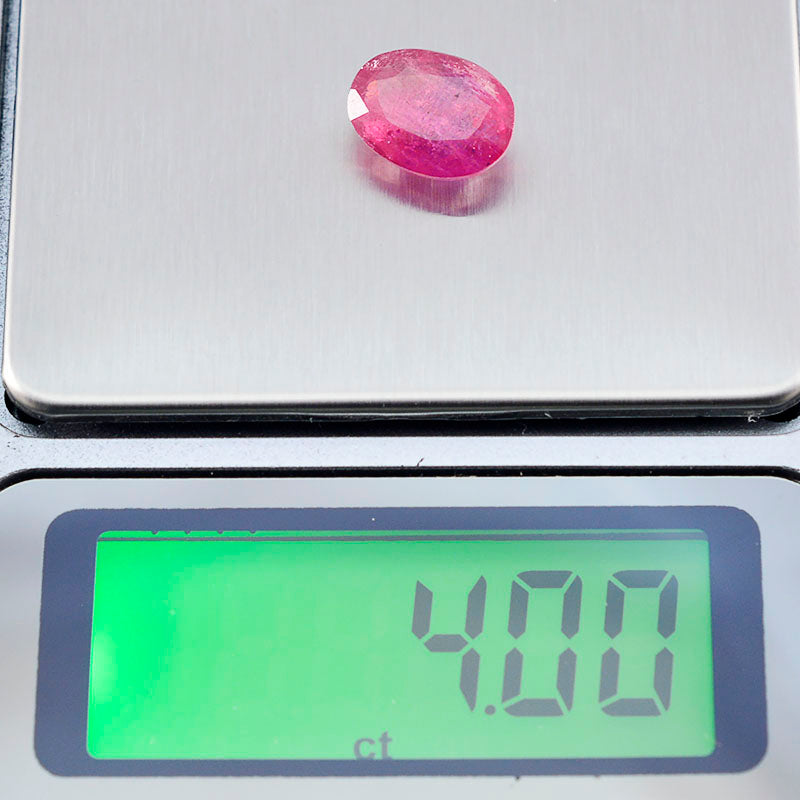 Riyogems 1pc véritable rubis rouge à facettes 8x10mm forme ovale qualité incroyable pierre précieuse en vrac