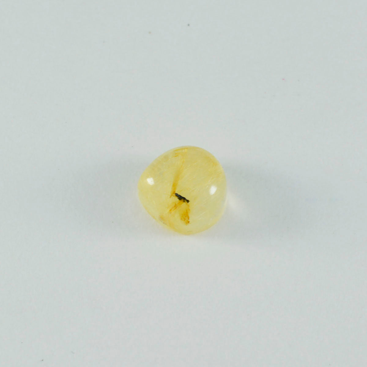 riyogems 1 шт. мультирутиловый кварцевый кабошон 7x7 мм в форме сердца, качественный драгоценный камень