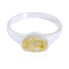 Sublime Gem Rutile Quartz Sterling Silver Ring Jewelry Display Stands