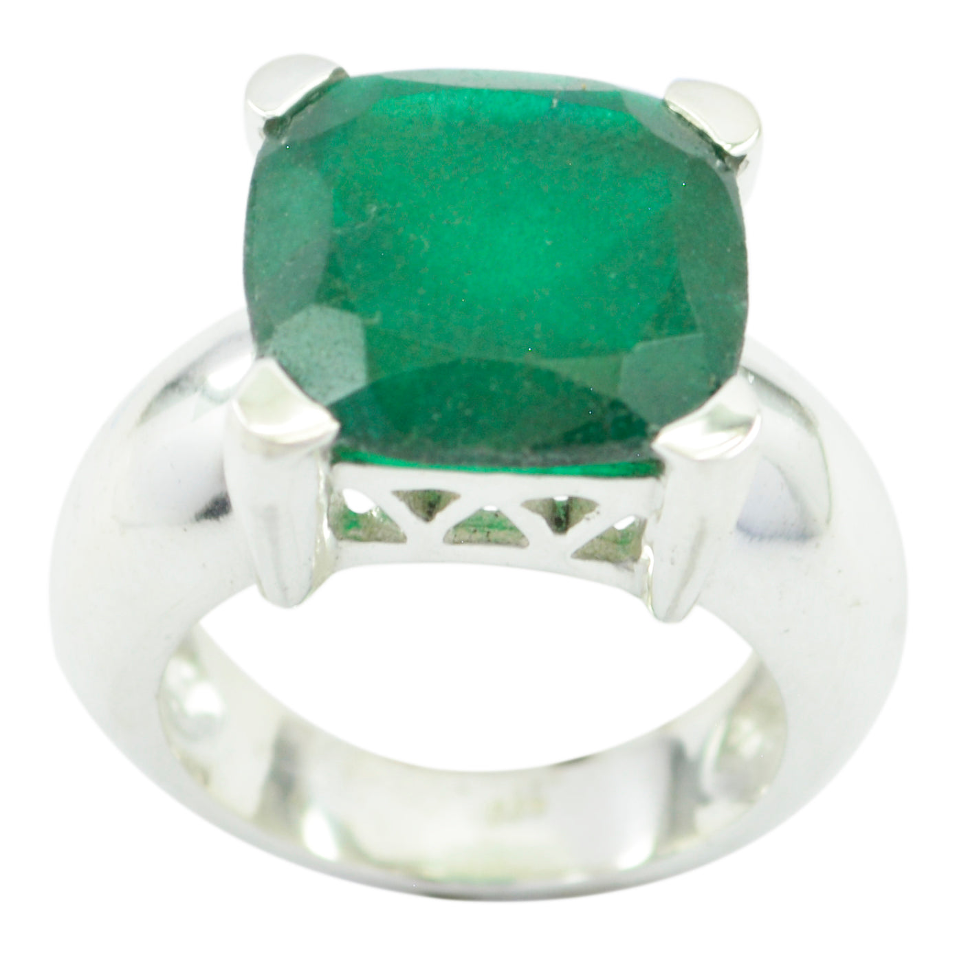 Supplies Gemstones Indianemerald 925 Sterling Silver Ring Jewelry Ideas